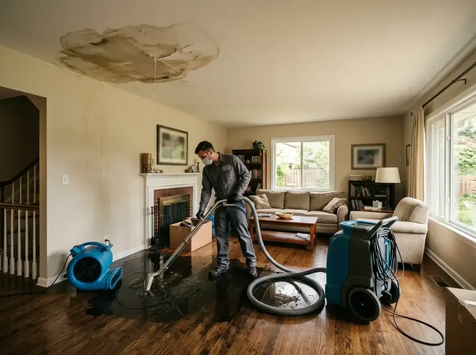 attic-pipe-burst-ceiling-drip-008 — frequently asked questions, Water Damage Restoration & Carpet Care in Fort Carson, CO
